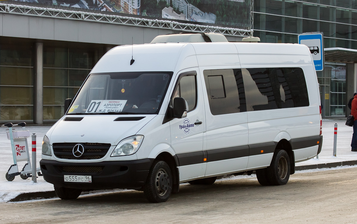 Свердловская область, Луидор-22360C (MB Sprinter) № О 555 РС 96