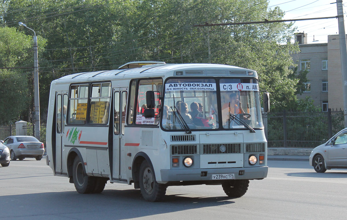 Челябинская область, ПАЗ-32054 № У 239 НС 174