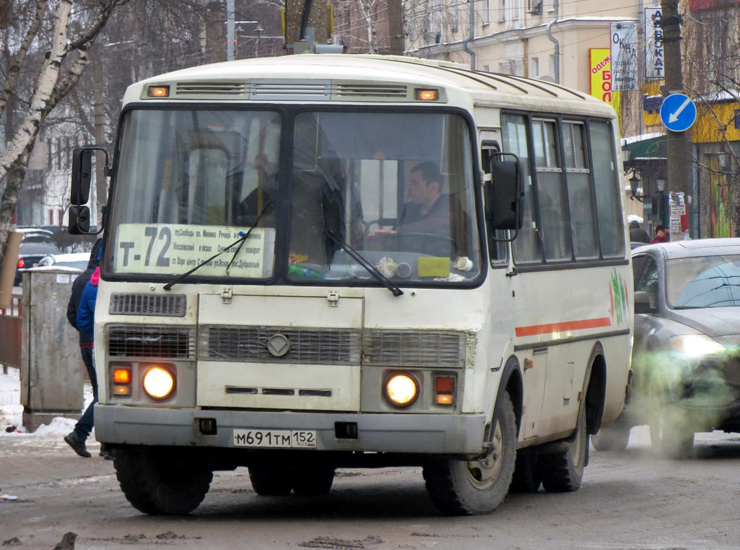 Нижегородская область, ПАЗ-32054 № М 691 ТМ 152