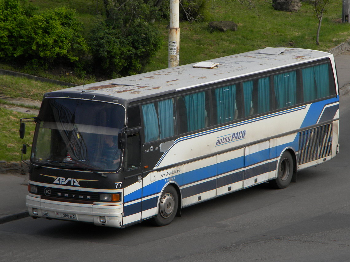 Transnistria, Setra S215HD (Spain) Nr. Т 380 ЕА