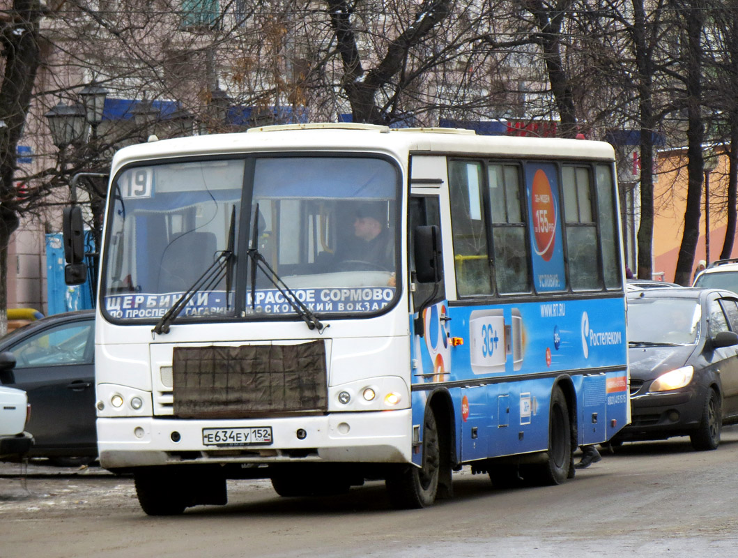 Нижегородская область, ПАЗ-320402-03 № Е 634 ЕУ 152