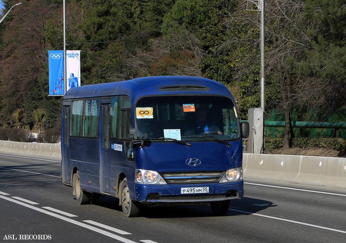 Омская область, Hyundai County Deluxe № 2123