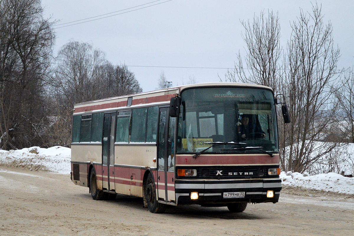 Владимирская область, Setra S215SL № Н 799 МВ 33