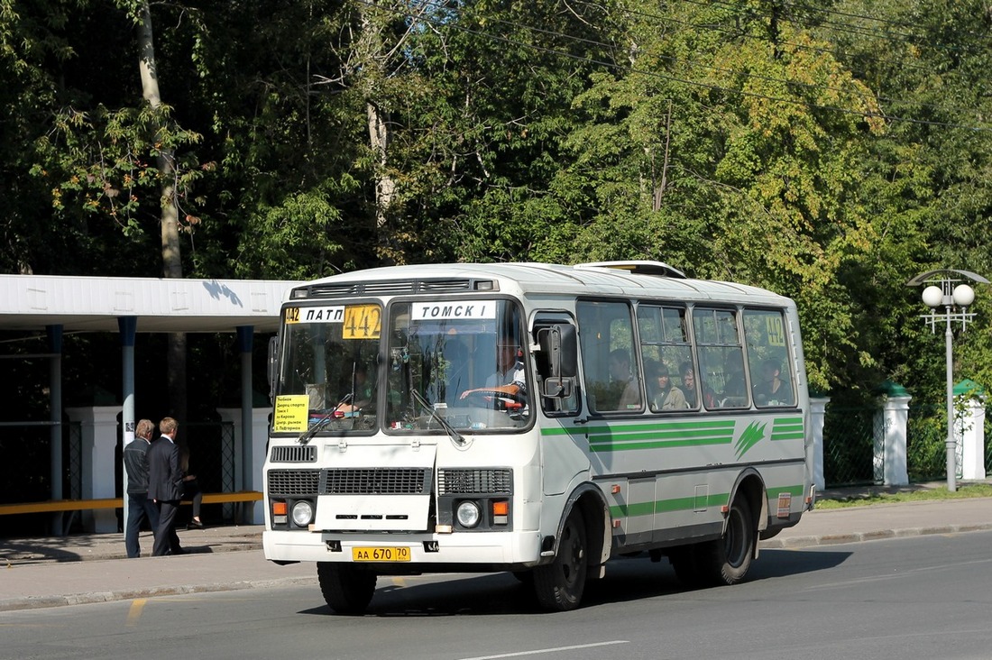 Томская область, ПАЗ-32054 № АА 670 70