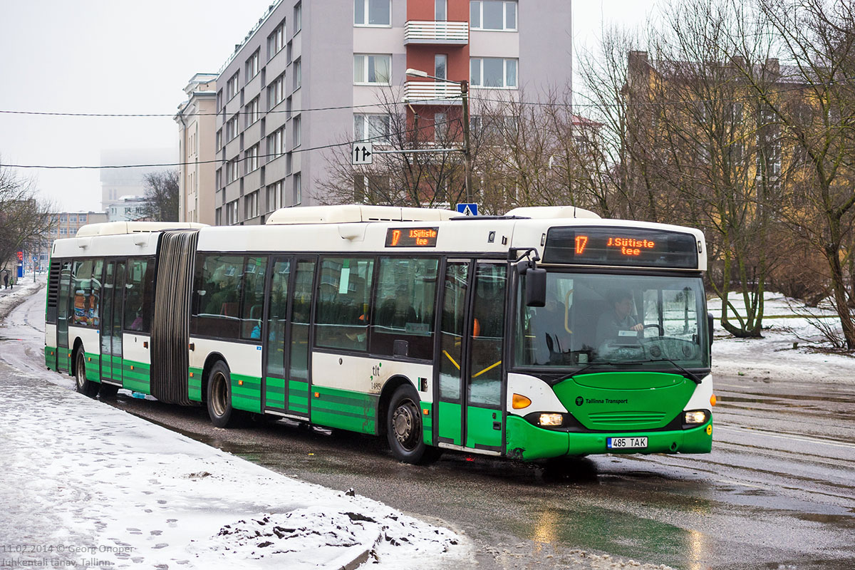 Эстония, Scania OmniCity I № 1485