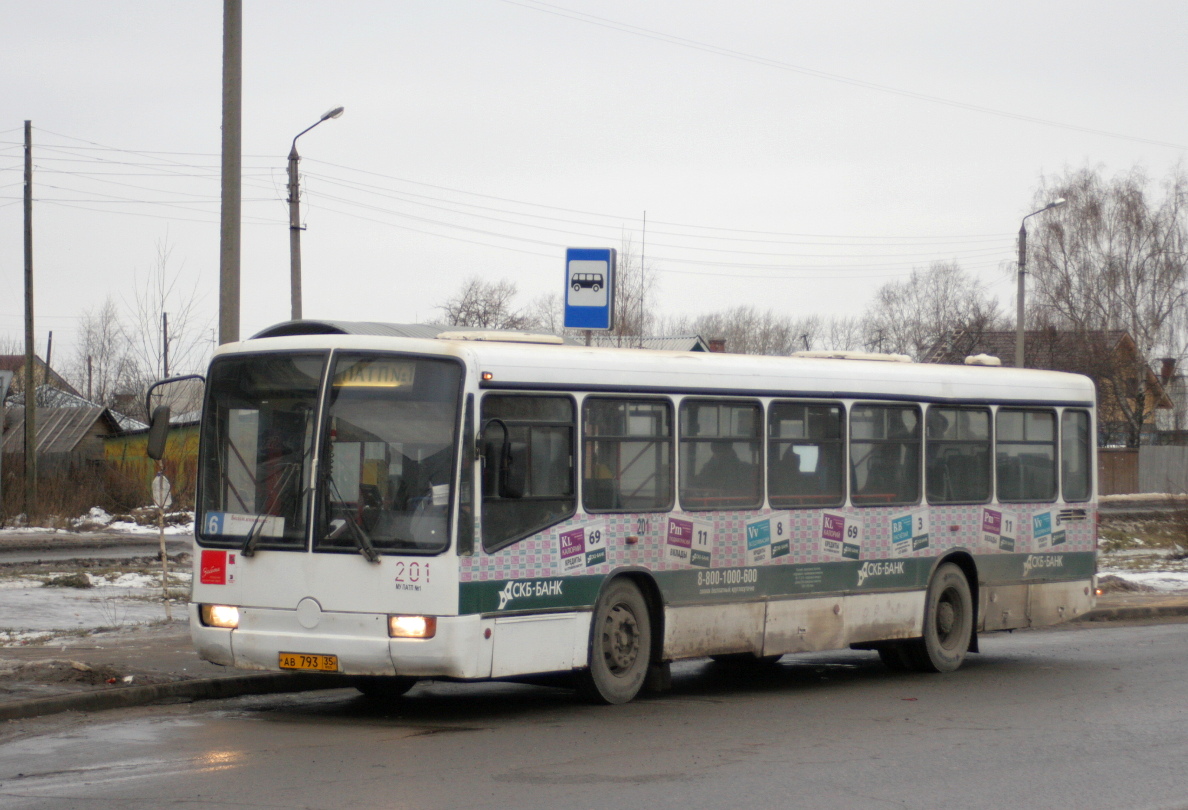 Vologda region, Mercedes-Benz O345 # 201