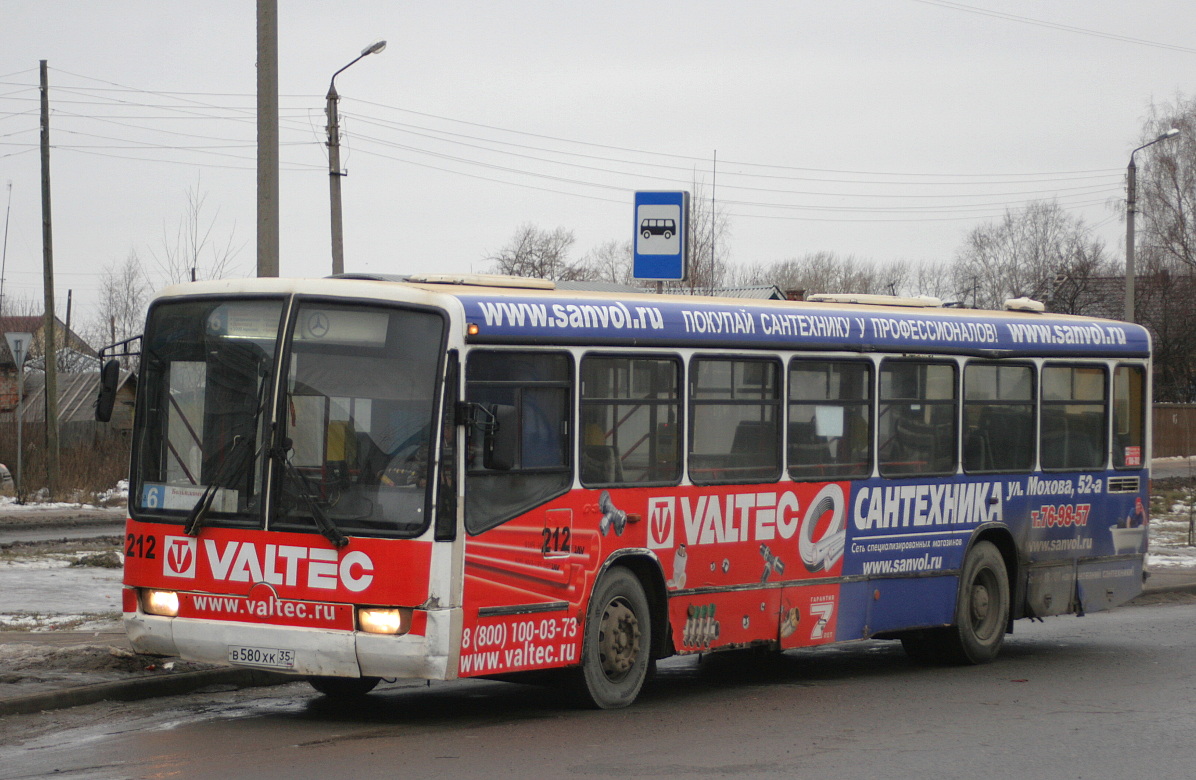 Вологодская область, Mercedes-Benz O345 № 212