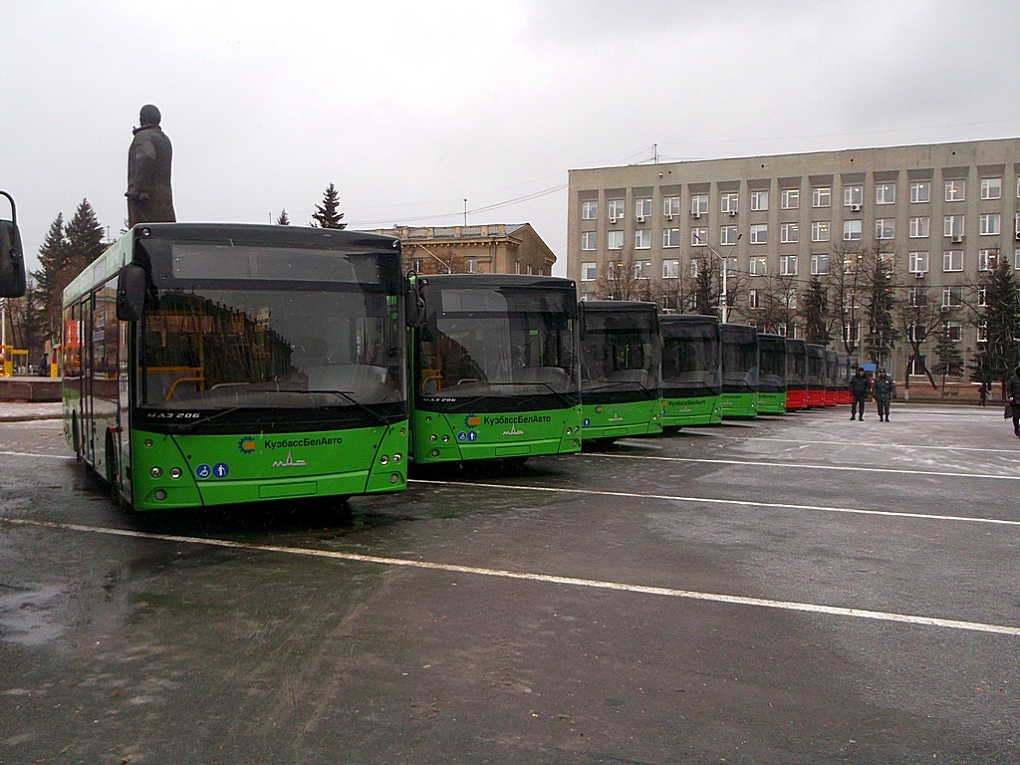 Кемеровская область - Кузбасс — Новые автобусы