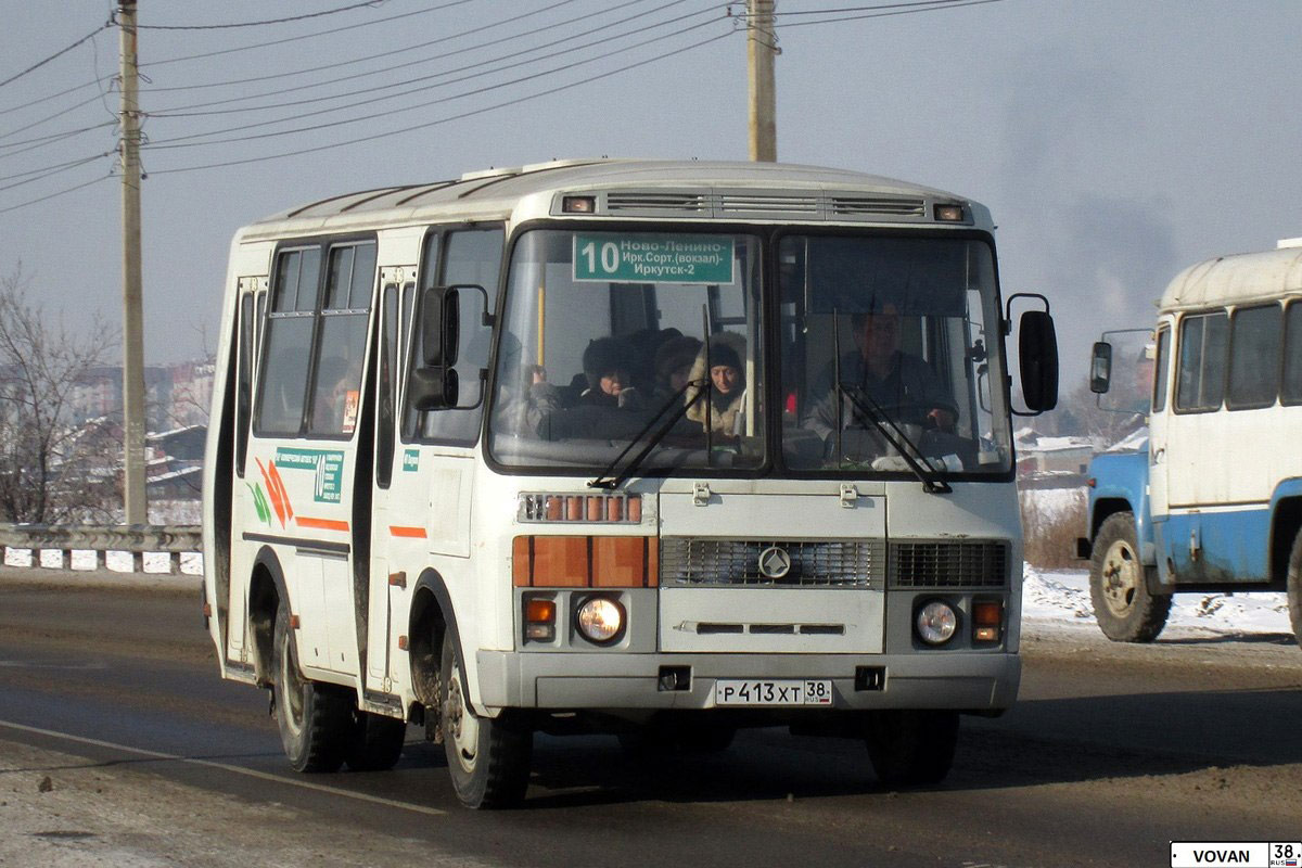 Иркутская область, ПАЗ-32054 № Р 413 ХТ 38