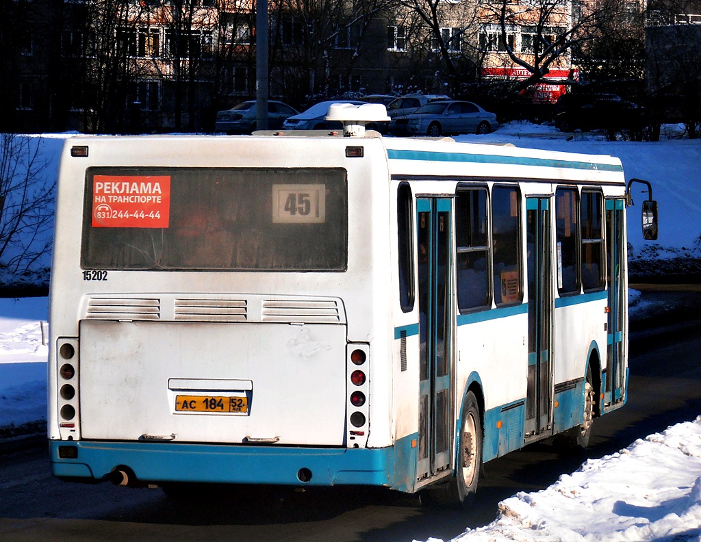 Нижегородская область, ЛиАЗ-5256.26 № 15202