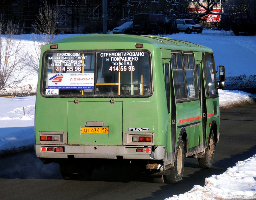 Нижегородская область, ПАЗ-32054 № АН 434 52