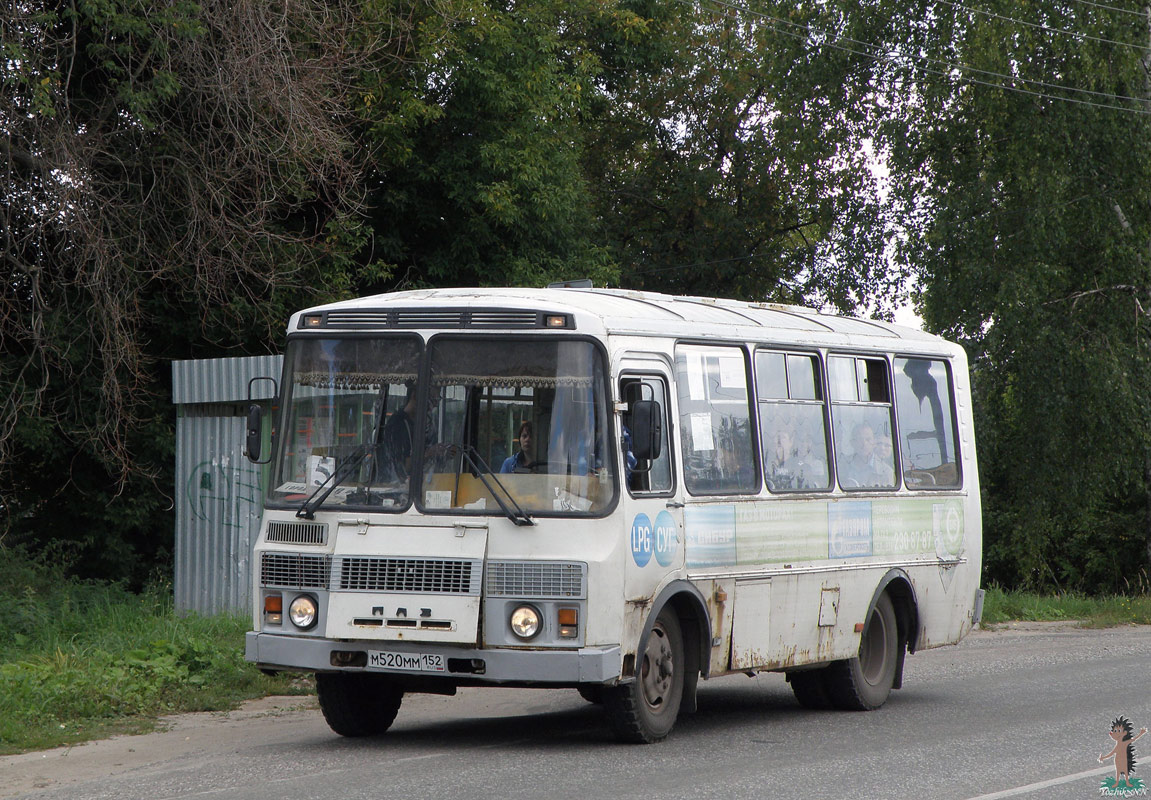 Нижегородская область, ПАЗ-3205-110 № М 520 ММ 152