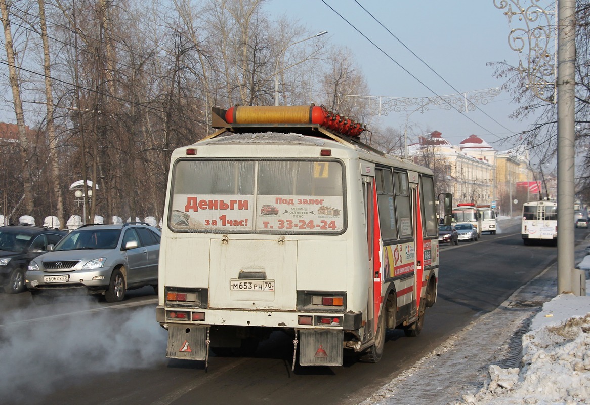 Томская область, ПАЗ-32051-110 № М 653 РН 70