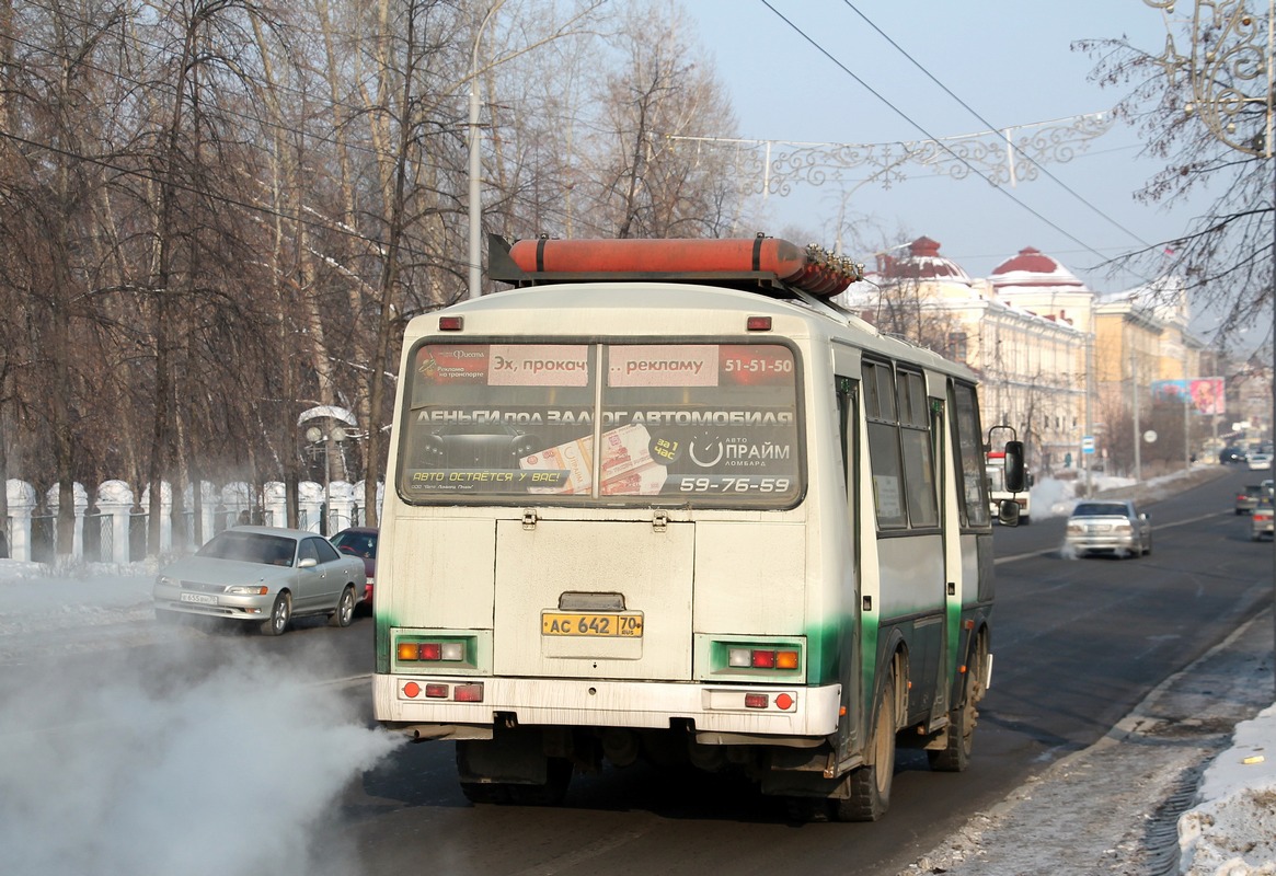 Томская область, ПАЗ-32054 № АС 642 70