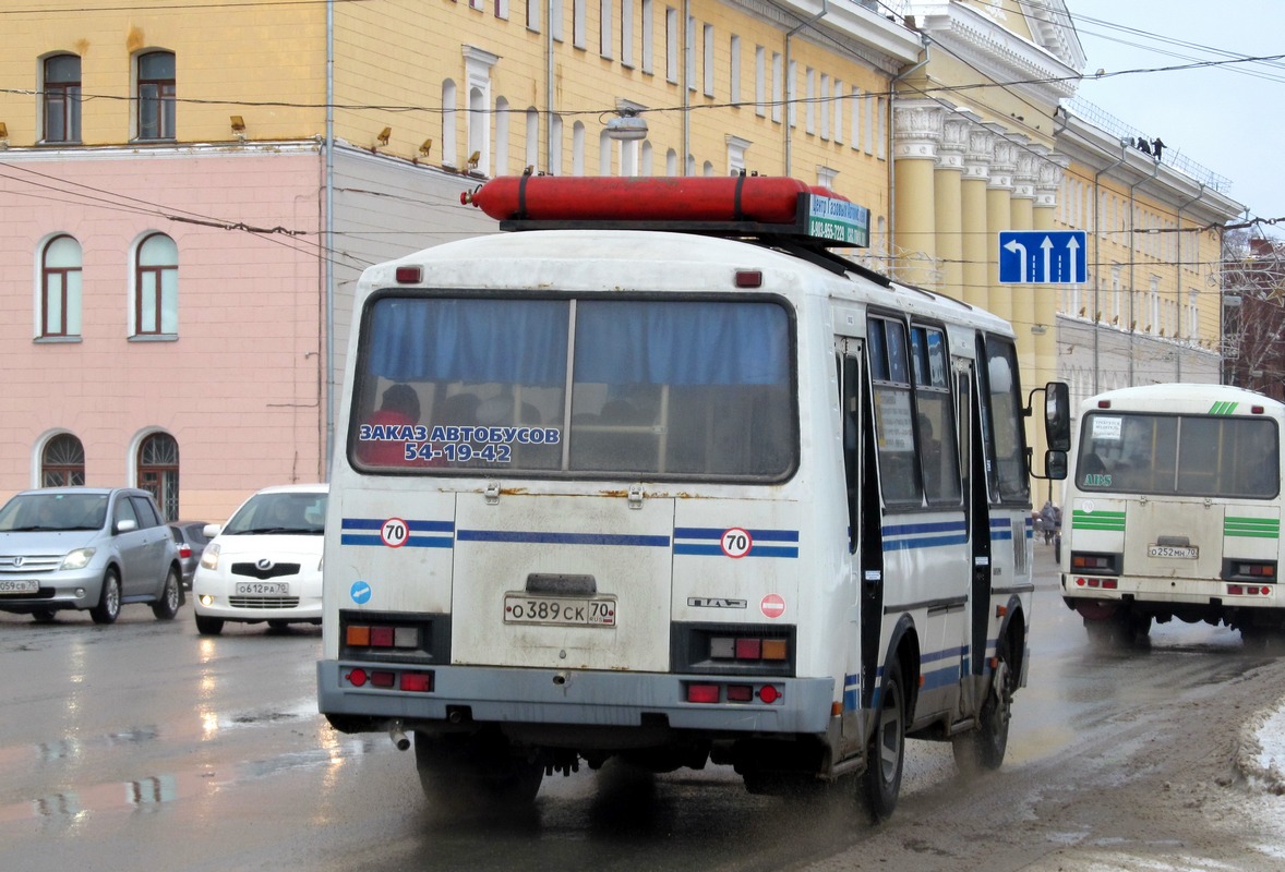 Томская область, ПАЗ-32054 № О 389 СК 70