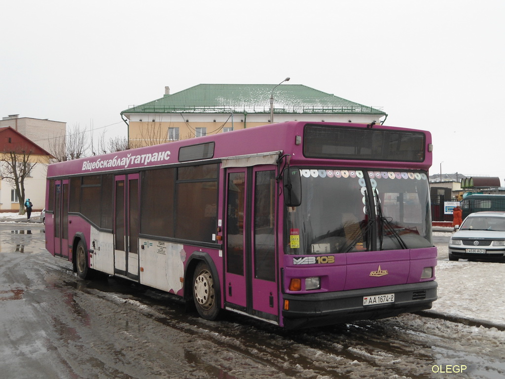 Витебская область, МАЗ-103.061 № АА 1674-2