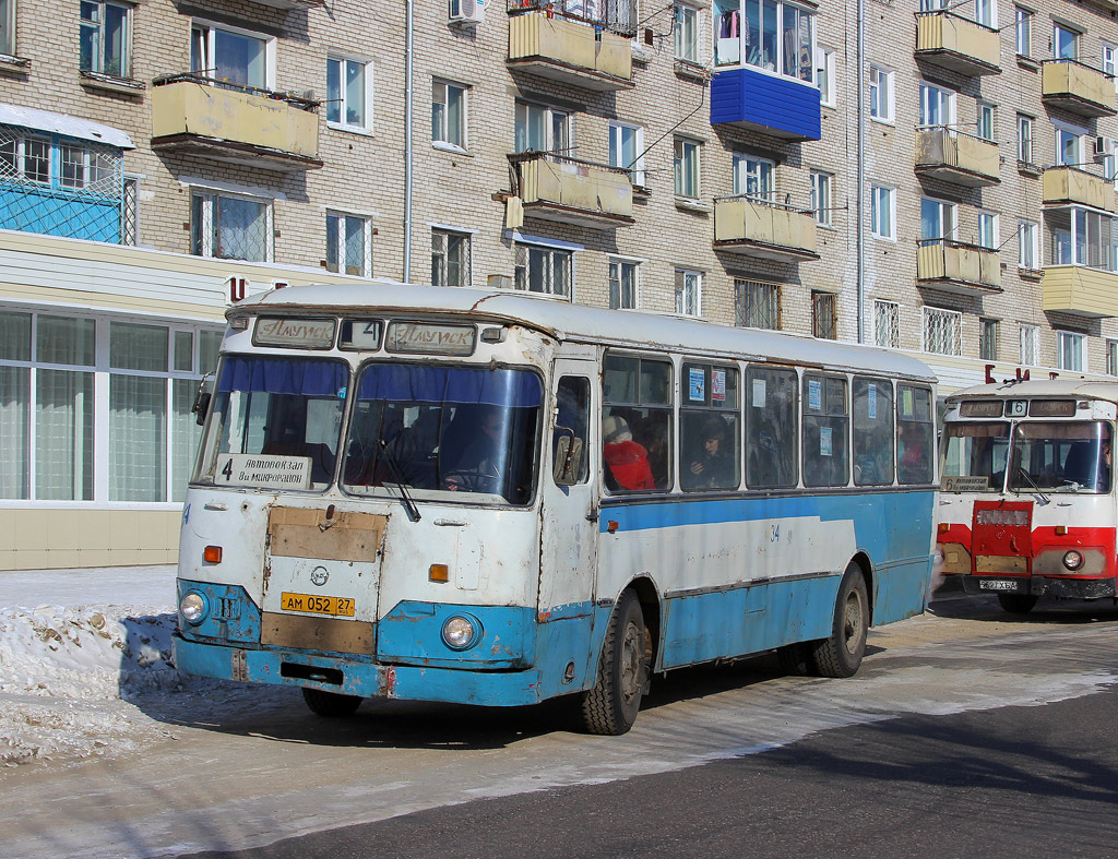 Gebiet Chabarowsk, LiAZ-677M Nr. 34