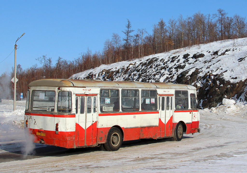 Хабаровский край, ЛиАЗ-677М № 42