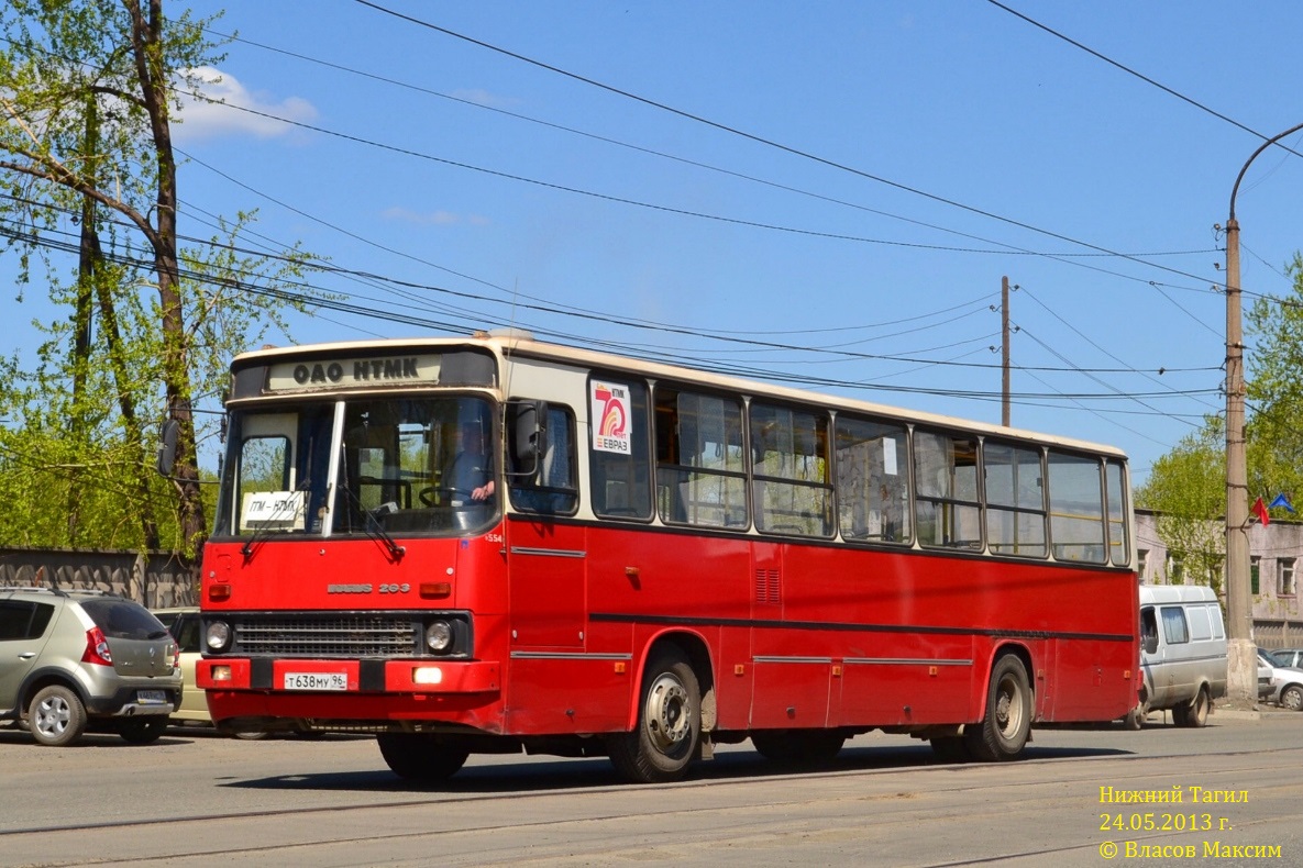 Свердловская область, Ikarus 263.10 № 554