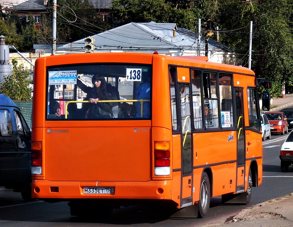 Нижегородская область, ПАЗ-320402-05 № М 335 ЕТ 152