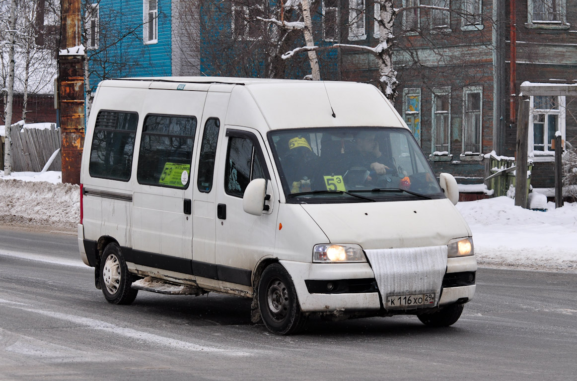 Архангельская область, FIAT Ducato 244 CSMMC, -RT № К 116 ХО 29