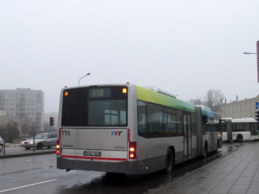 Литва, Volvo 7700A № 771