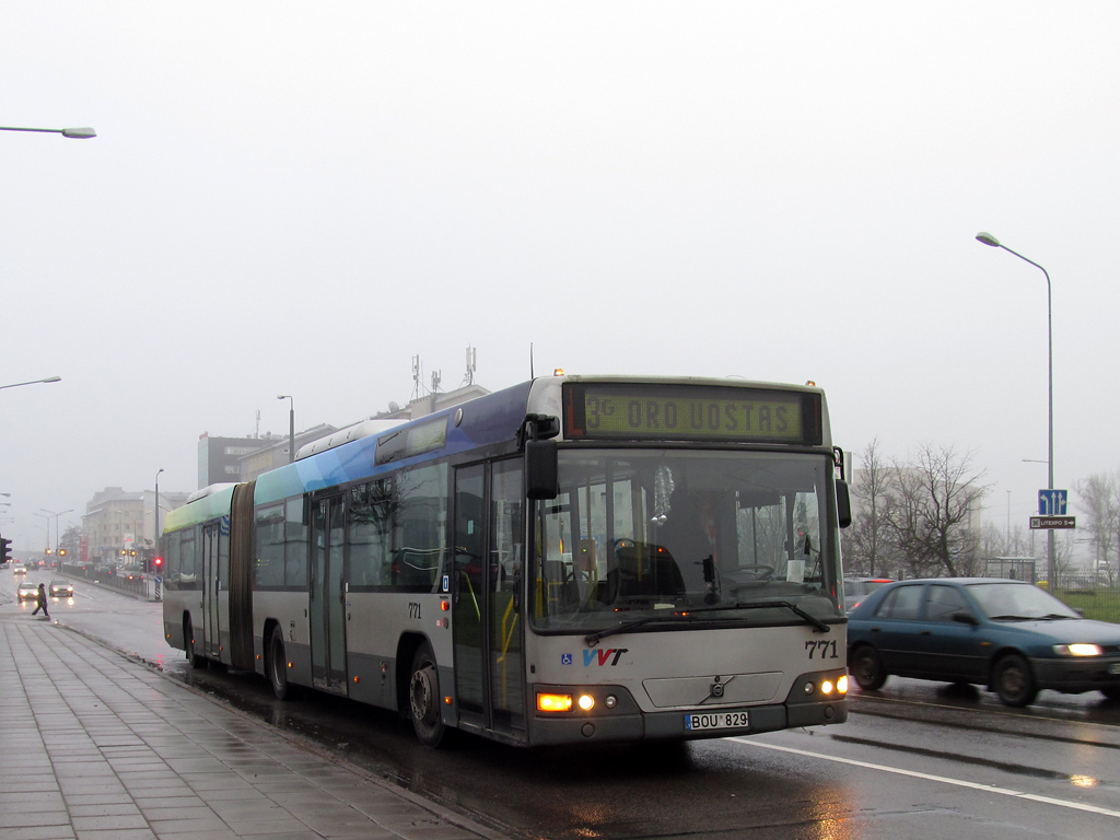 Литва, Volvo 7700A № 771