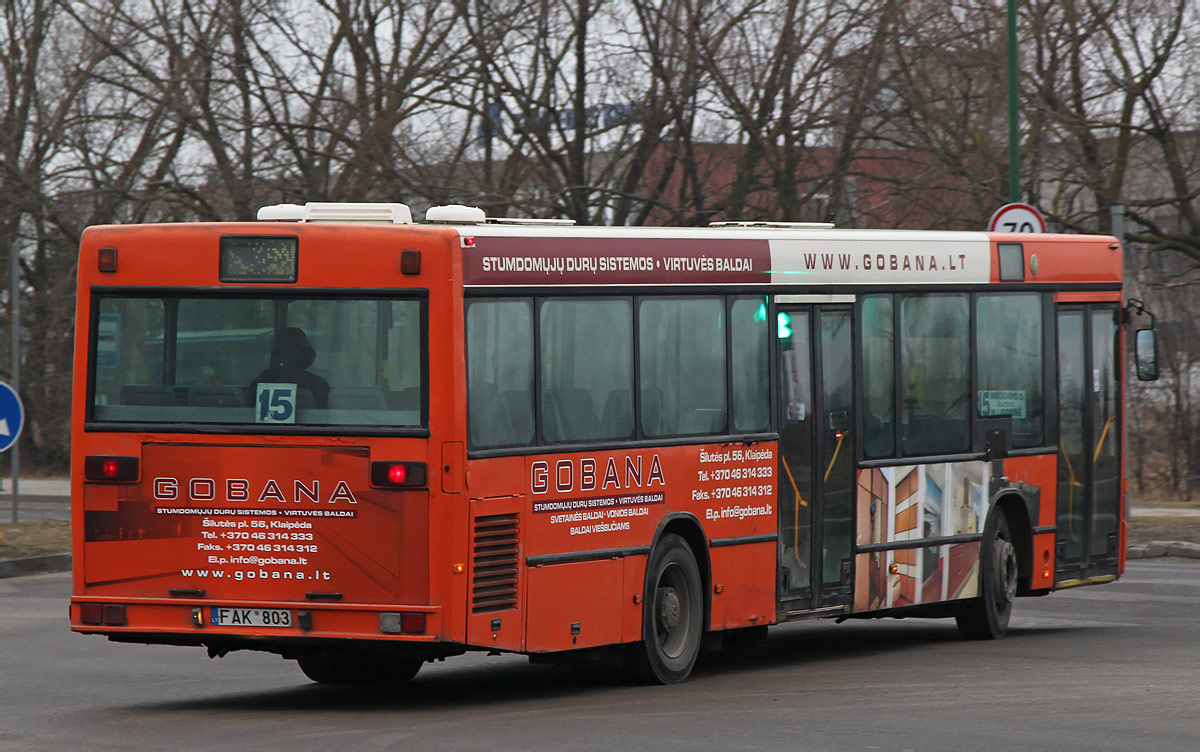 Литва, Mercedes-Benz O405N2 № FAK 803