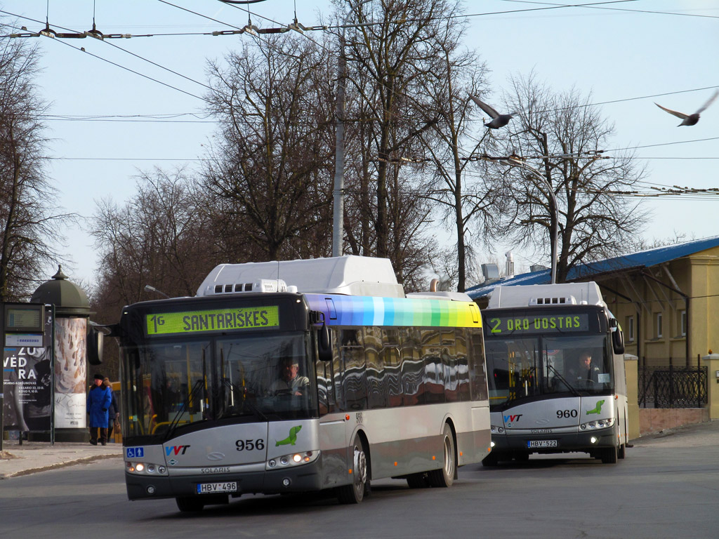 Литва, Solaris Urbino III 12 CNG № 956