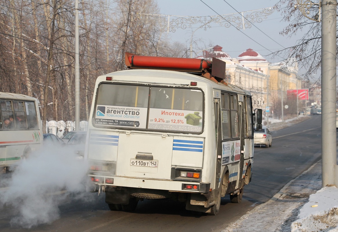 Томская область, ПАЗ-32054 № О 110 ВТ 142