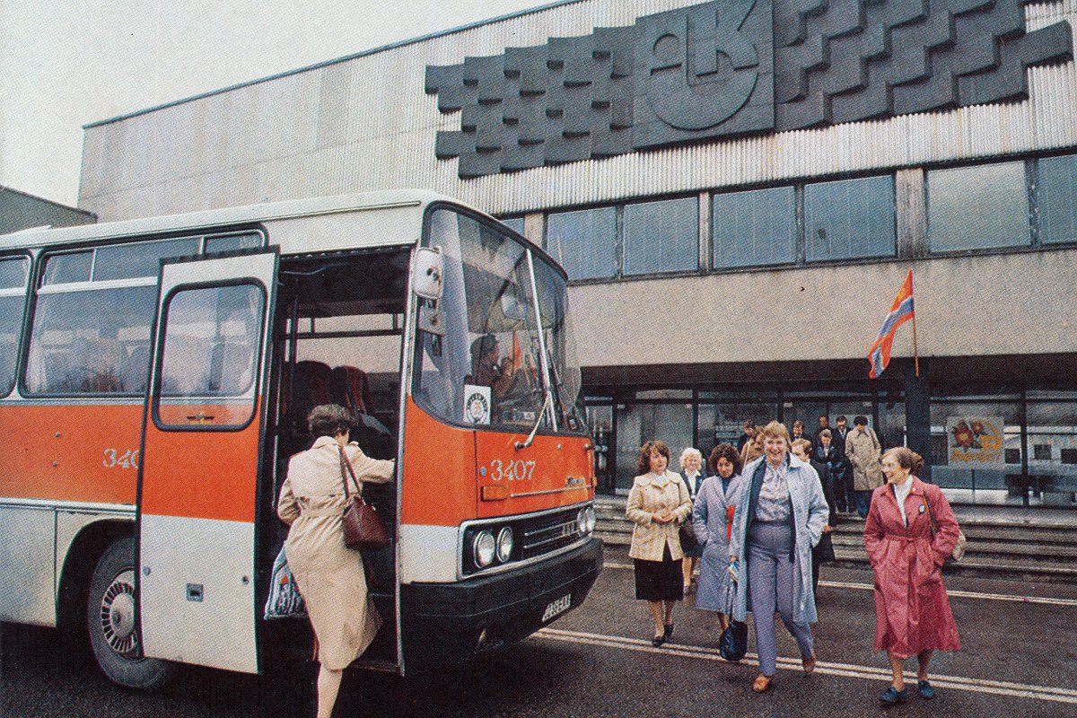 Эстония, Ikarus 250.58 № 3407; Эстония — Старые фотографии
