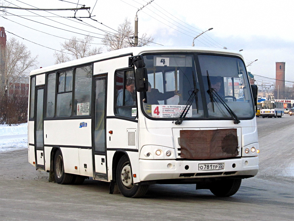 Алтайский край, ПАЗ-320402-05 № О 781 ТР 22