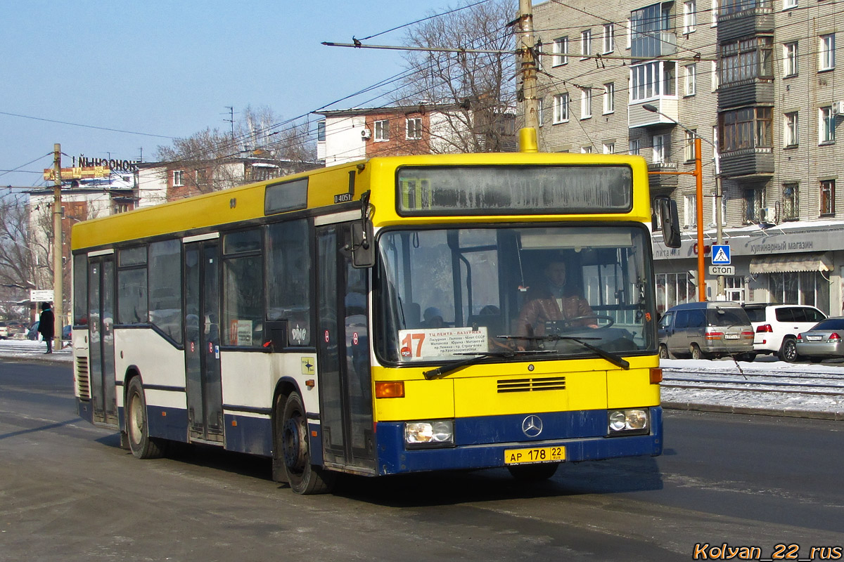 Алтайский край, Mercedes-Benz O405N2 № АР 178 22