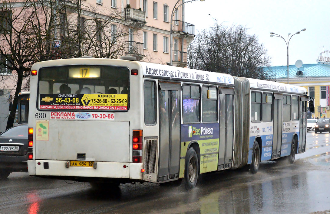 Псковская область, Mercedes-Benz O345G № 680