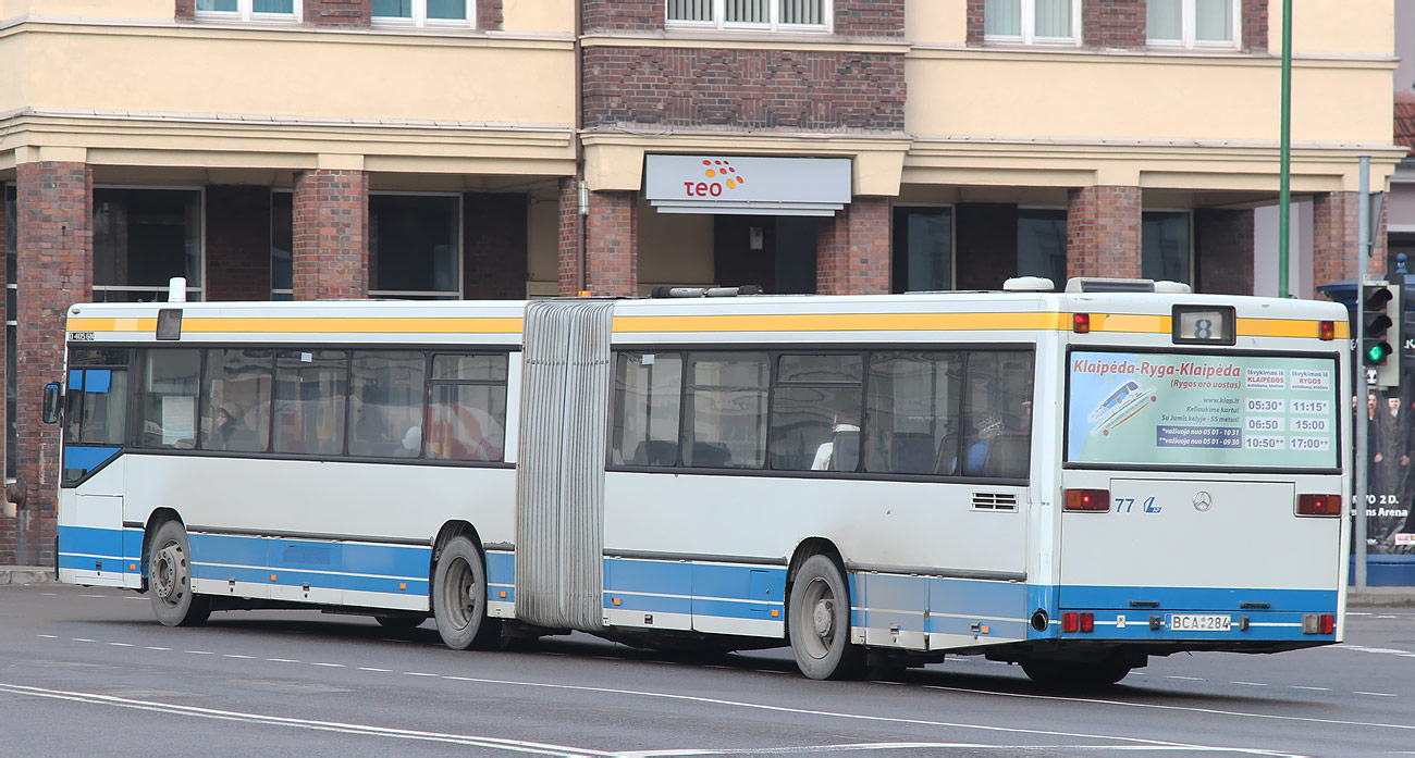 Литва, Mercedes-Benz O405GN № 77