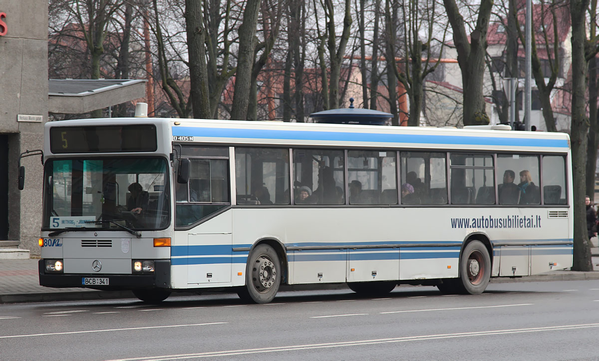 Литва, Mercedes-Benz O405N № 80