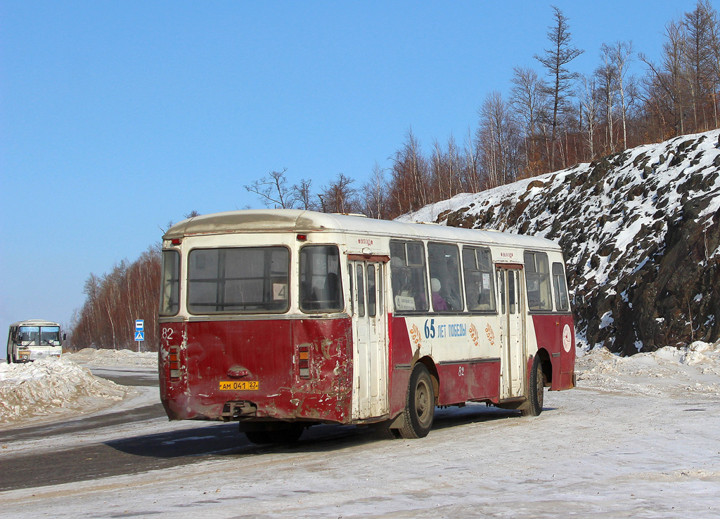 Хабаровский край, ЛиАЗ-677М № 82