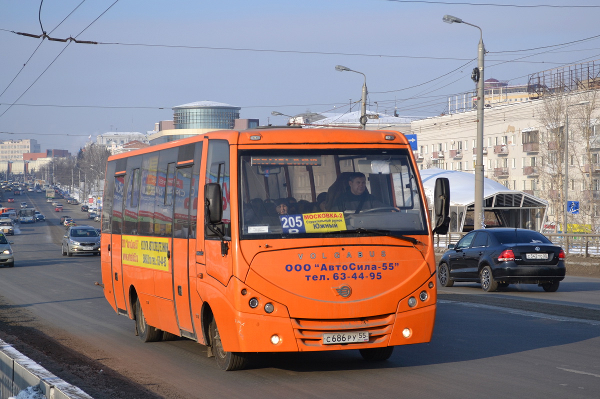 Omsk region, Volgabus-4298.01 № С 686 РУ 55