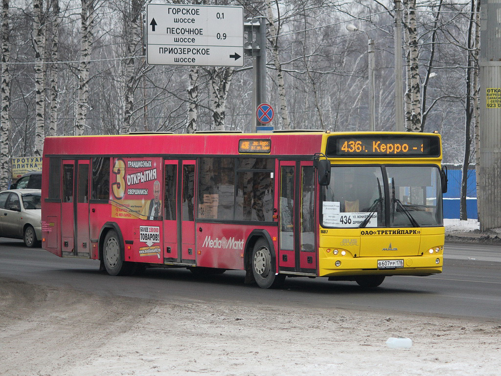 Санкт-Петербург, МАЗ-103.485 № В 607 РР 178