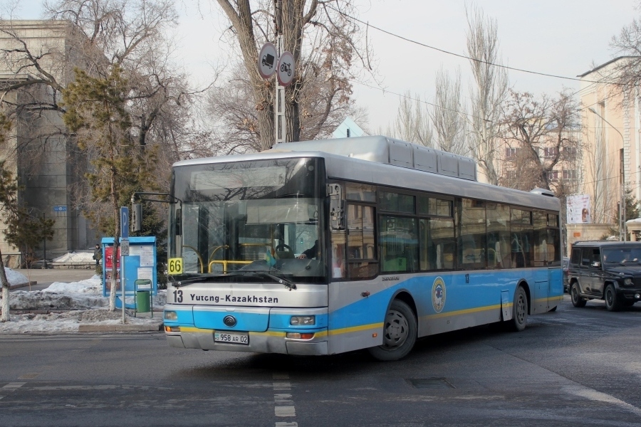 Алматы, Yutong ZK6120HGM № 13