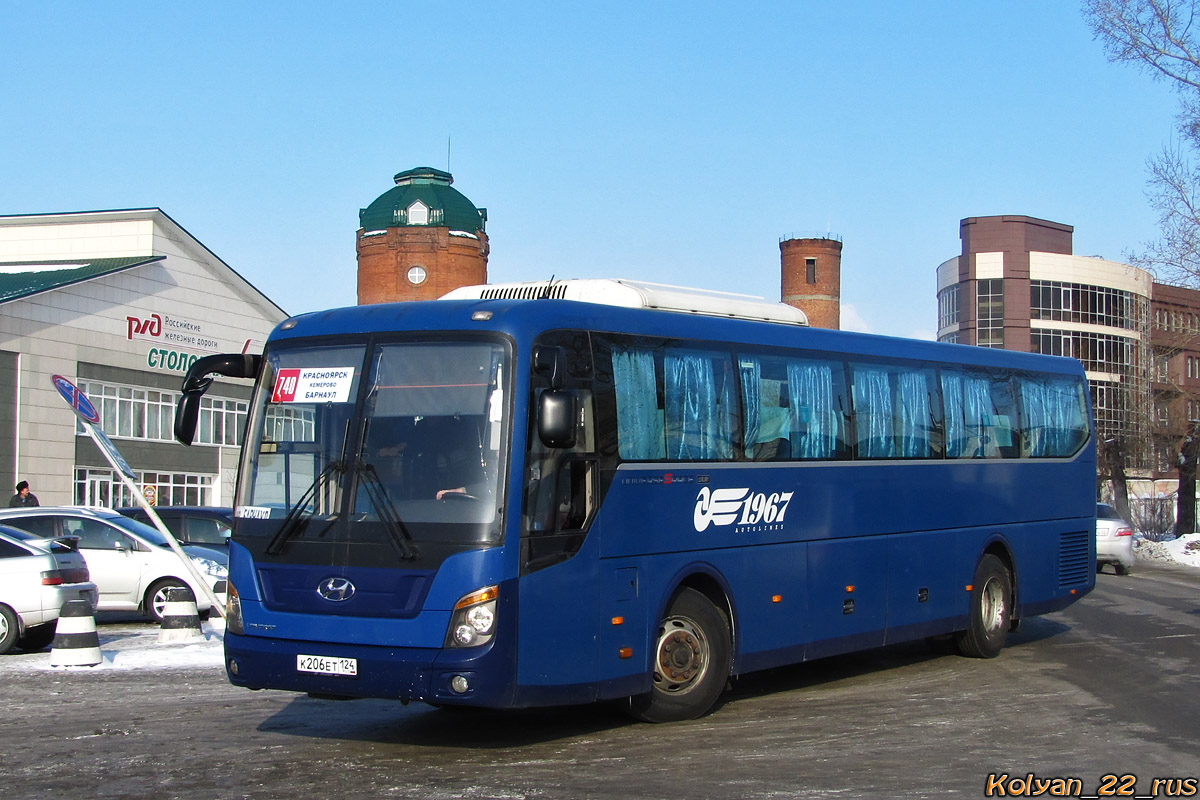 Красноярский край, Hyundai Universe Space Luxury № К 206 ЕТ 124