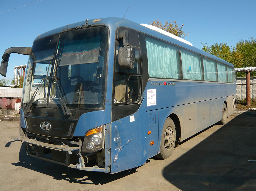 Самарская область, Hyundai Universe Space Luxury № ЕВ 166 63