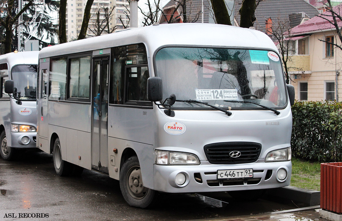 Краснодарский край, Hyundai County LWB C09 (ТагАЗ) № С 446 ТТ 93