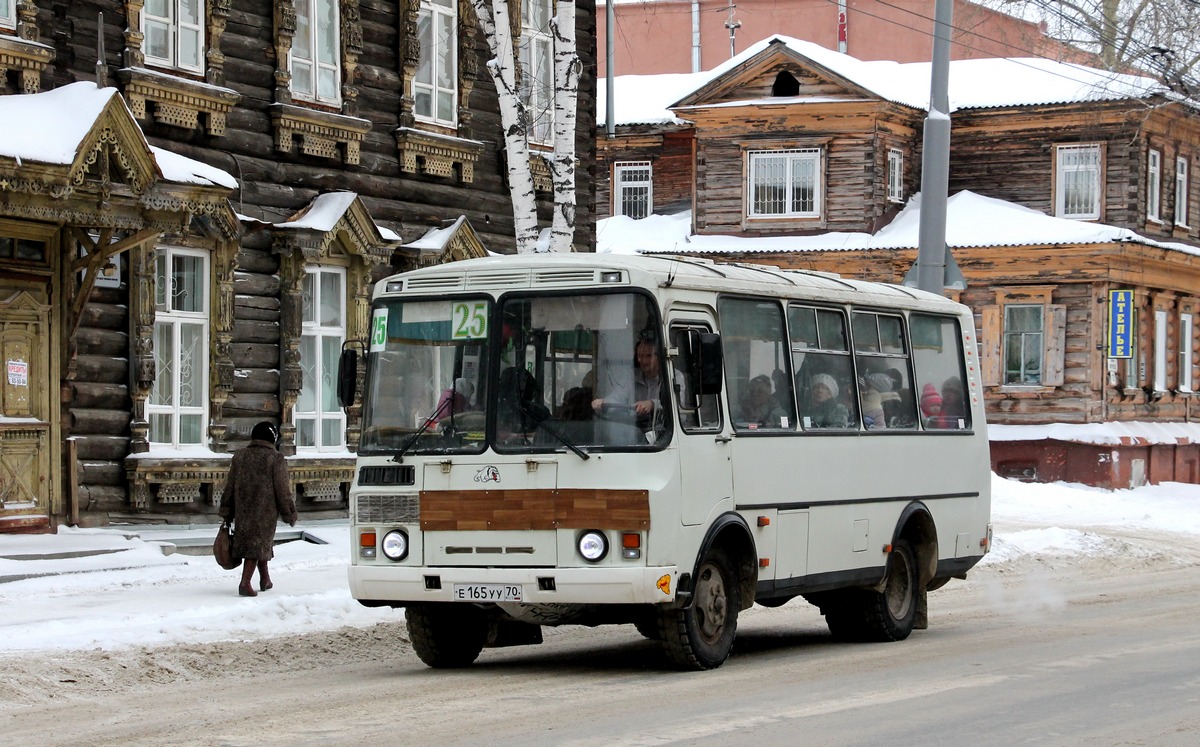 Томская область, ПАЗ-32051-110 № Е 165 УУ 70