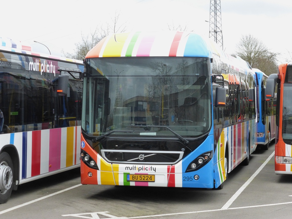 Люксембург, Volvo 7900 Hybrid № 295