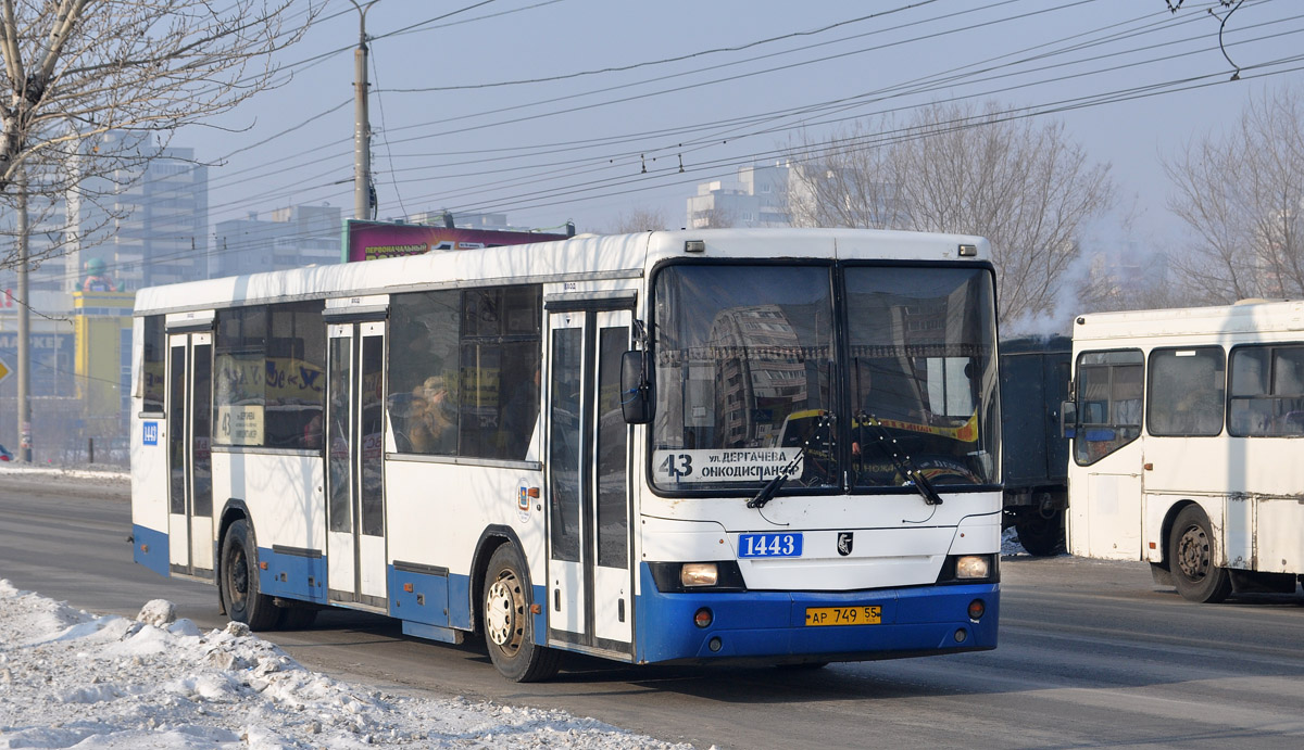 Omsk region, NefAZ-5299-20-15 Nr. 1443