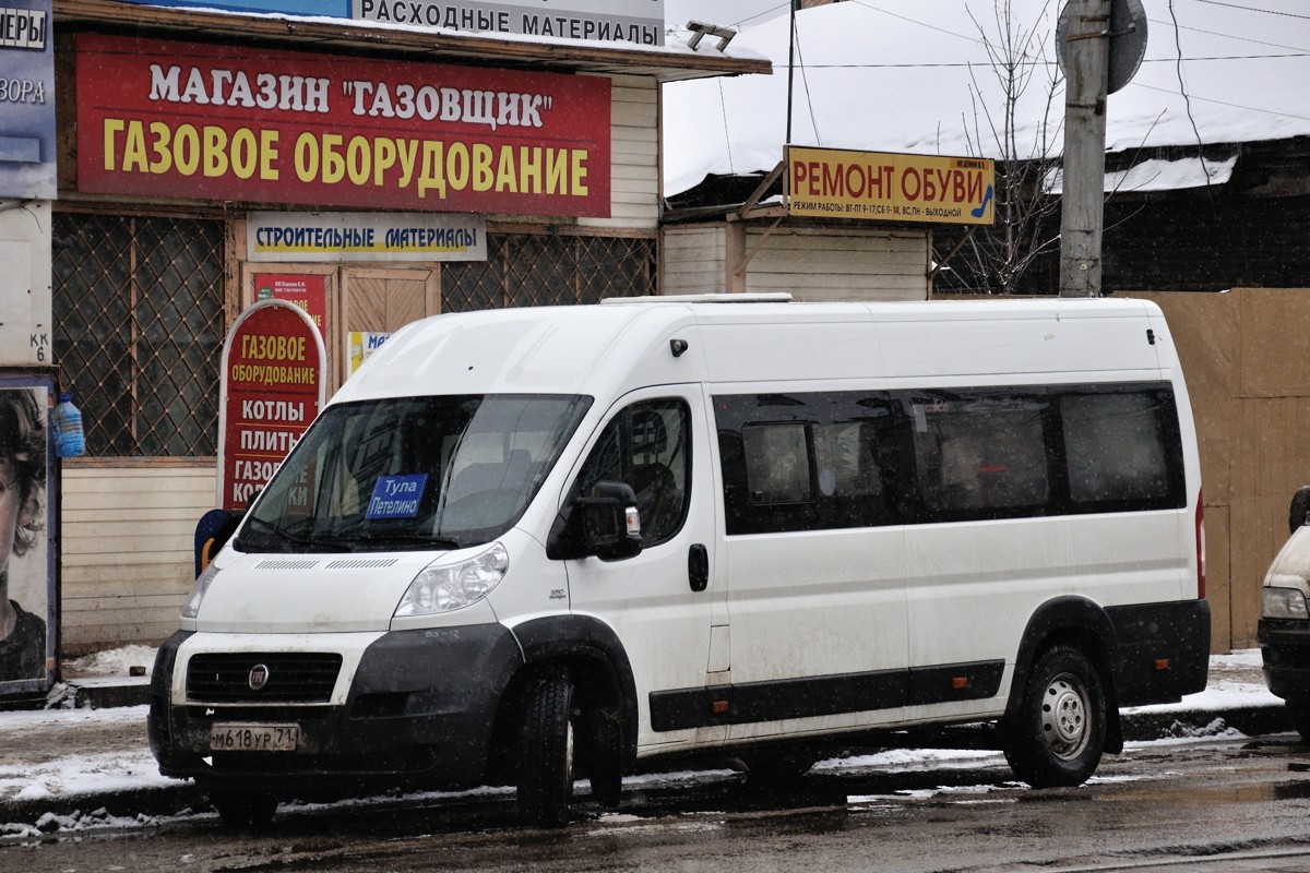 Тульская область, Нижегородец-FST613 (FIAT Ducato) № М 618 УР 71