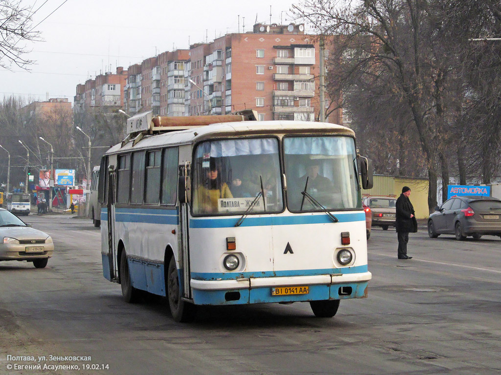 Полтавская область, ЛАЗ-695Н № BI 0141 AA