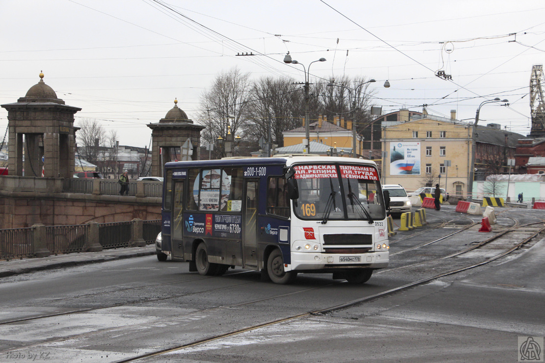 Санкт-Петербург, ПАЗ-320402-05 № n522