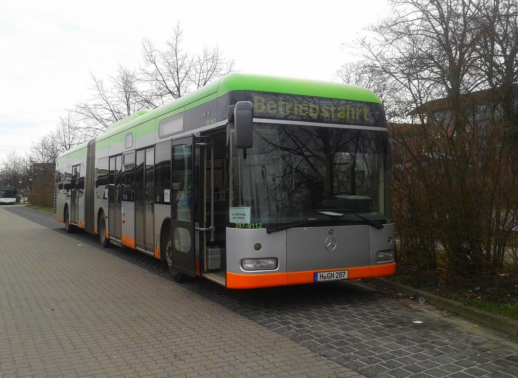 Нижняя Саксония, Mercedes-Benz O530G Irvine Citaro G CNG № 287-9112
